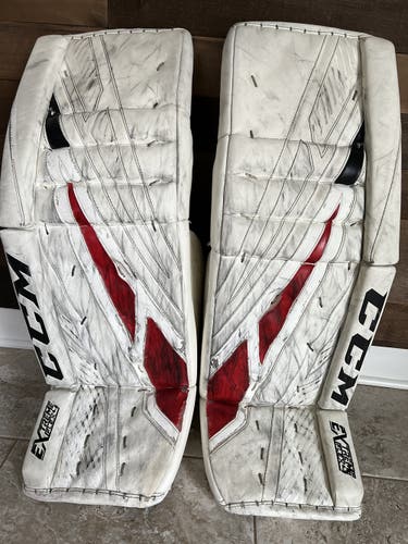 35" CCM Pro Stock Eflex4 Goalie Leg Pads