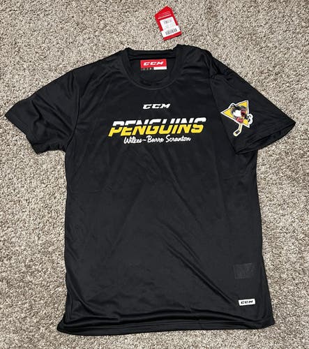 CCM Wilkes-Barre/Scranton Penguins T-Shirt Adult Large