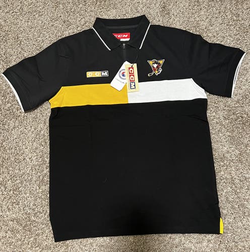 CCM WBS Penguins Golf Shirt Adult Large