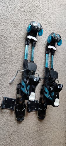 Used Salomon Guardian 16 Small Alpine Touring Ski Bindings 130 mm Brake Width Max Din 16