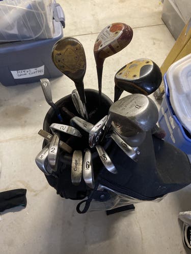 Men's Right Handed Regular Flex 15 Pieces Clubs (Full Set)