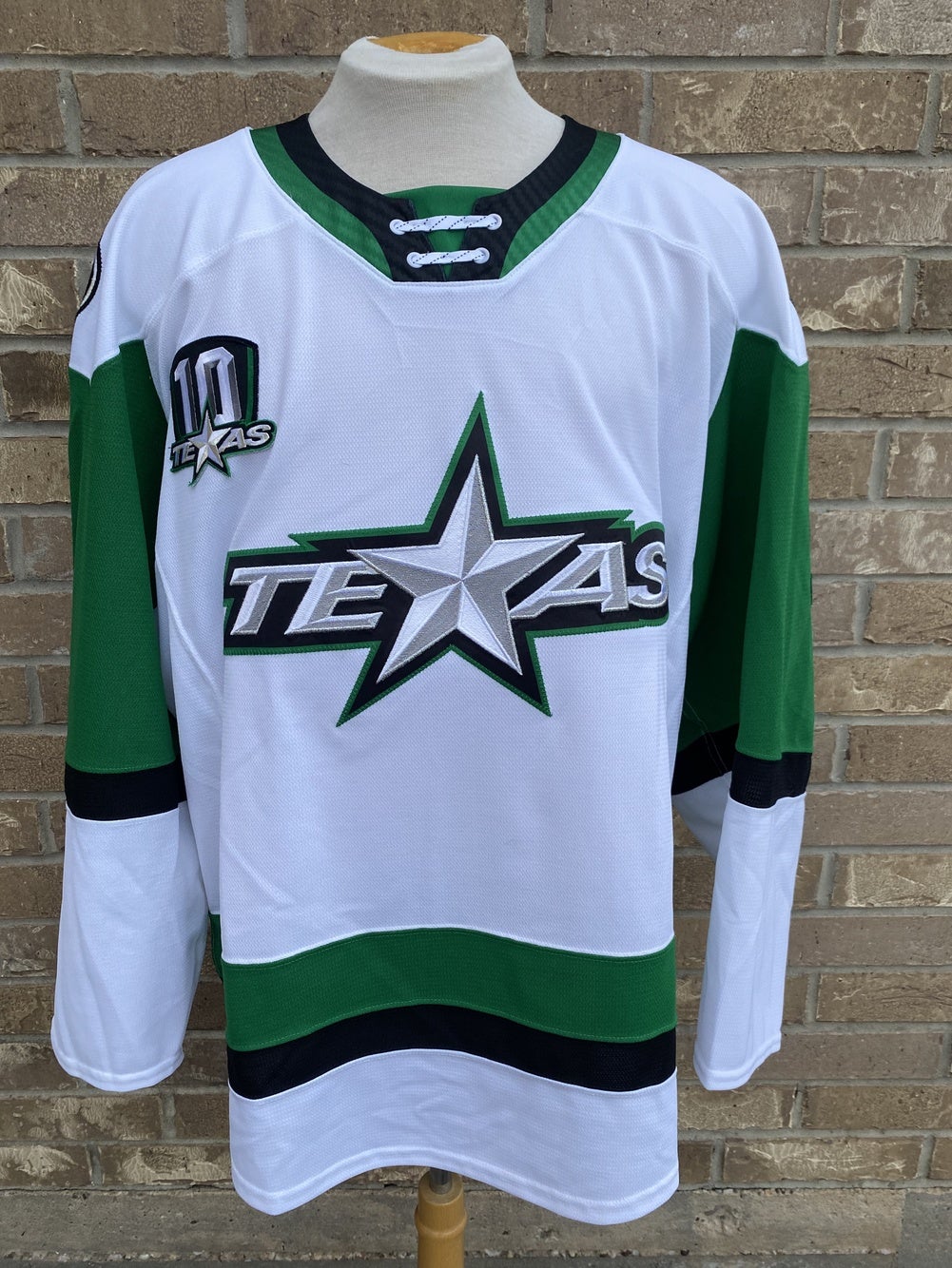CCM Pro Stock Texas Stars Game Worn Jersey ULLY 1126