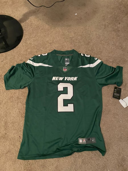 Youth Nike Zach Wilson Green New York Jets Game Jersey Size: Small