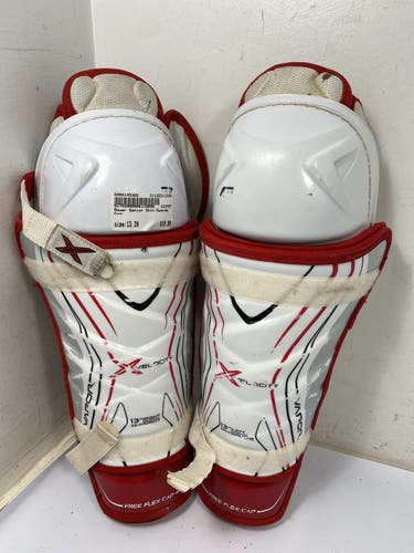 Used Bauer 13" Hockey Shin Guards
