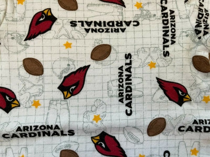 NFL Football Arizona Cardinals Logos Cotton Fabric