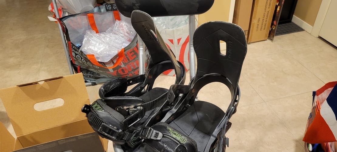 Snowboard Bindings Used Unisex Small Burton Step On