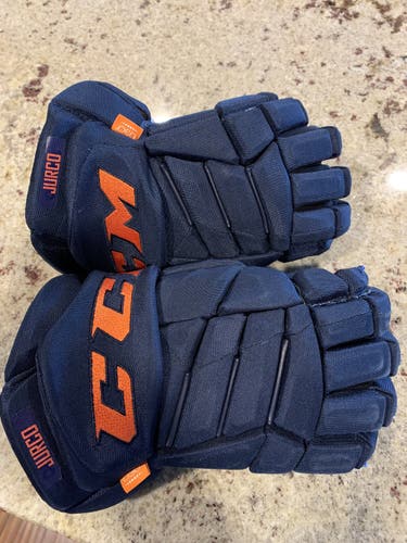 CCM Jetspeed FT1 Hockey Gloves 14” pro stock oilers