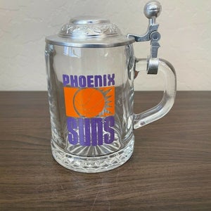 Phoenix Suns NBA BASKETBALL SUPER VINTAGE Lidded Beer Stein Mug!