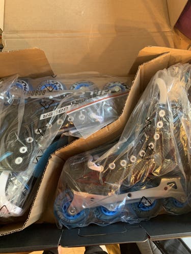 New Bauer Size 7 RSX Inline Skates