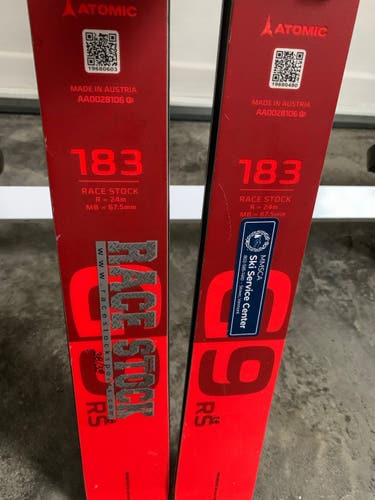 Atomic GS Redster G9 183 cm 2021 With Bindings Max Din 16