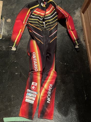 Used Large Karbon Ski Suit FIS Legal