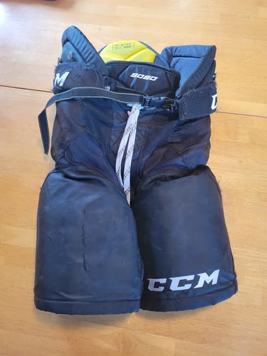 Black Hockey Pants Senior Used Medium CCM Tacks 9080
