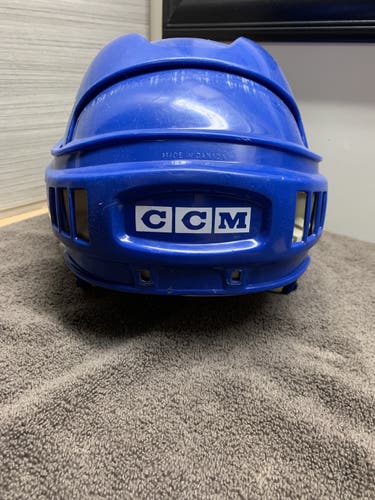 VINTAGE HT2 CCM HOCKEY HELMET BLUE 7 5/8 !!!