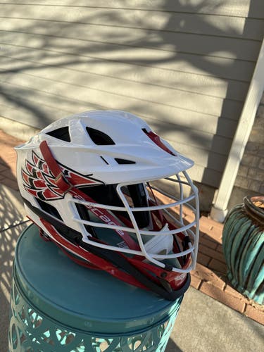 White Helmet New Adult Player's Cascade S