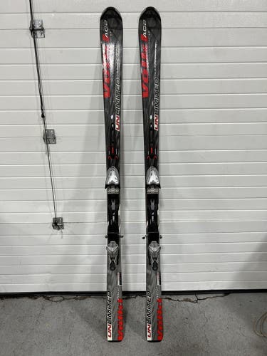 Used Volkl Unlimited AC2 Skis With Binding Max Din 12