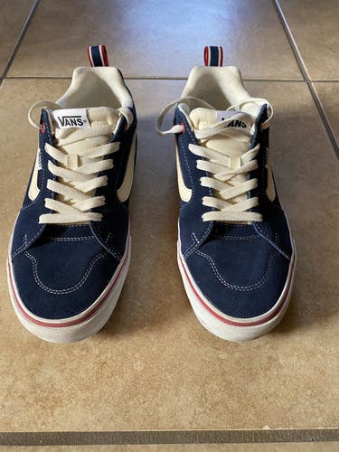 Blue Men's Size 9.5 (Women's 10.5) Vans Shoes
