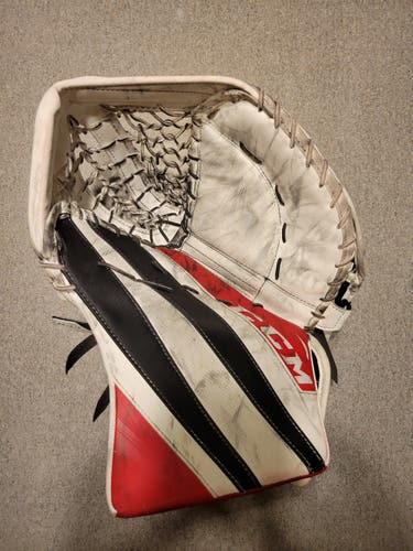 Red Senior Used CCM Regular Extreme Flex 5.9 Pro Stock