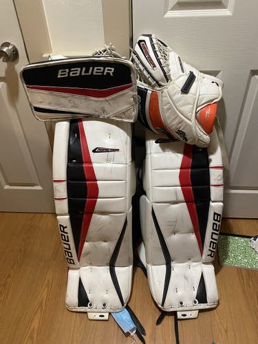 Goalie Full Set Used Senior 34"+1 Bauer Regular Reactor 6000