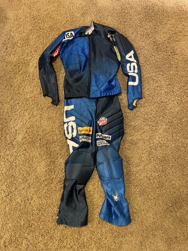 US Ski Team Two-Piece Slalom Race Suit XL