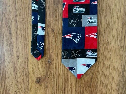 Mens Patriots Ties NWT New England Patriots Necktie Licensed Neck Tie Silk