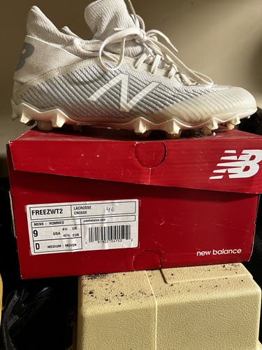 Gray Men's Molded Cleats High Top Freeze