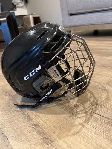 Black Used Small CCM Tacks 310 Helmet