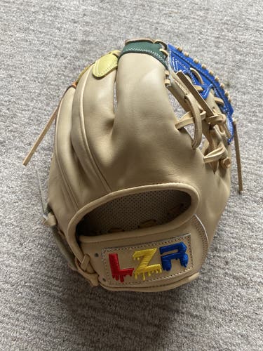 Lazer Pro Sports Beige Tan/Rainbow Drip