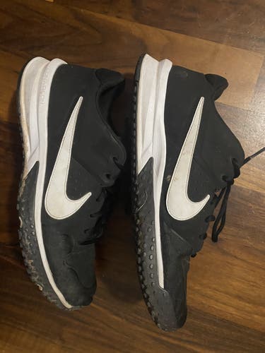 Black Shoes Adult Used Men's Size 11.5 (Women's 12.5) Nike
