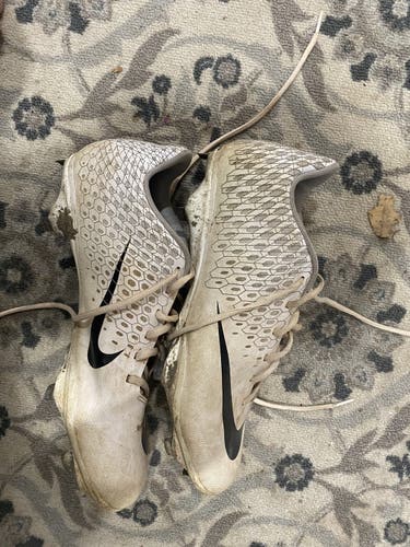 Nike Mens Lunar Vapor Ultrafly Elite 2 Baseball Cleats White AO7946-101