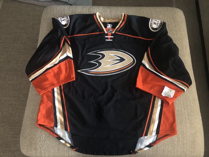 Anaheim Ducks Reebok edge 2.0 MiC Home size 60 goalie cut jersey