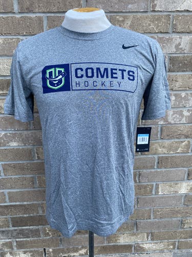 NIKE Utica Comets Short Sleeve Grey T-Shirt 6039-008