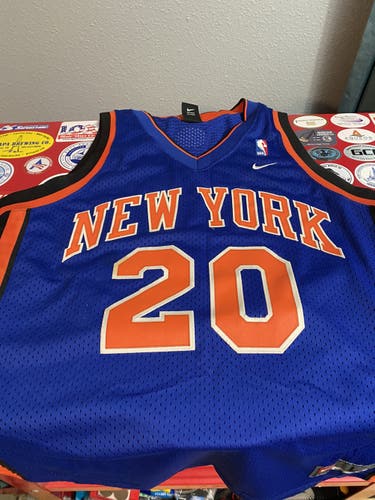 2002 Allen Houston NY Knicks Jersey Mens Large