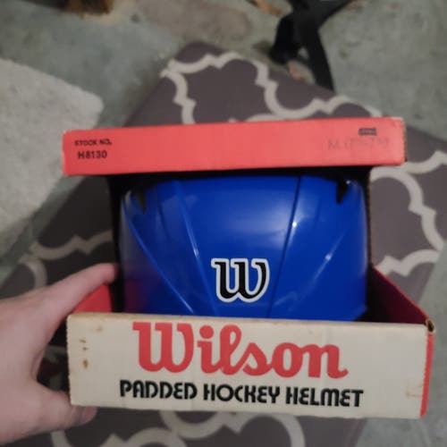 Nos vintage Wilson hockey Helmet