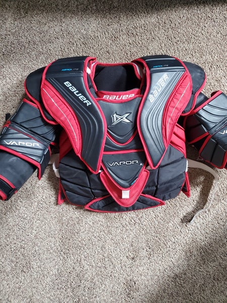 Senior Medium Bauer Vapor 1X Goalie Chest and Arm Protector Pro Stock Goalie Chest Protector