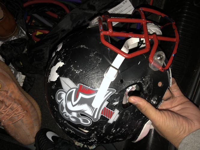 Used Large Riddell Helmet