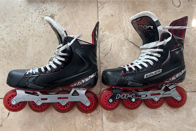 Senior Bauer Regular Width Size 9 Vapor X2.7 Inline Skates