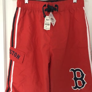 Brand New Boston Red Sox Swim Trunks, sz 14/16