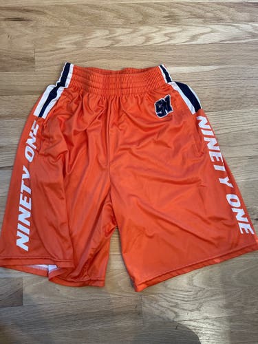 Team 91 Orange Small Shorts