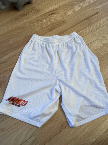 Team 91 White Medium Shorts