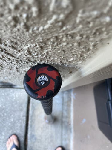 Bat Used BBCOR Certified 2020 DeMarini Alloy Voodoo (-3) 30 oz 33"