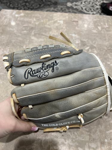 Gray Kid Pitch (9YO-13YO) Right Hand Throw  Softball Glove