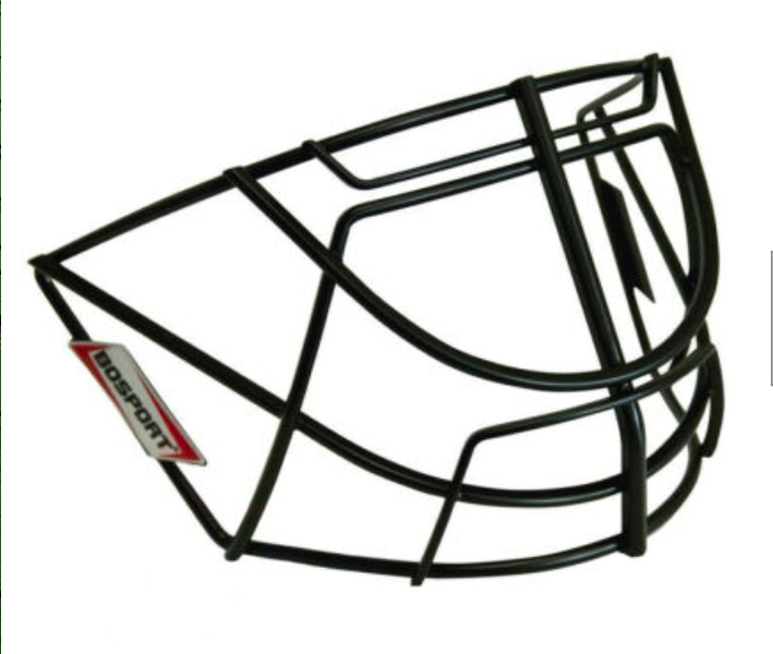 Bosport Goalie Mask Replacement CAT-EYE-Cage - FOR BAUER NME (BLACK)