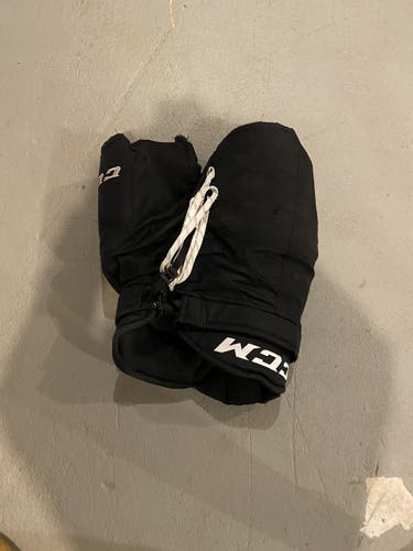 Black Senior Large CCM Hockey Pants