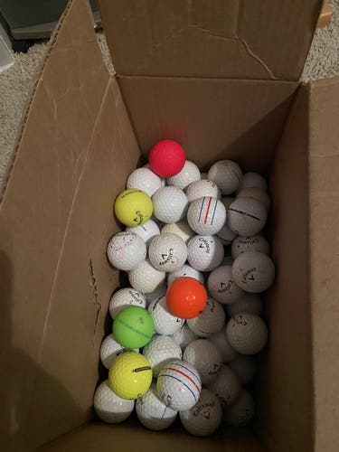 84 Assorted Callaway Golf Balls