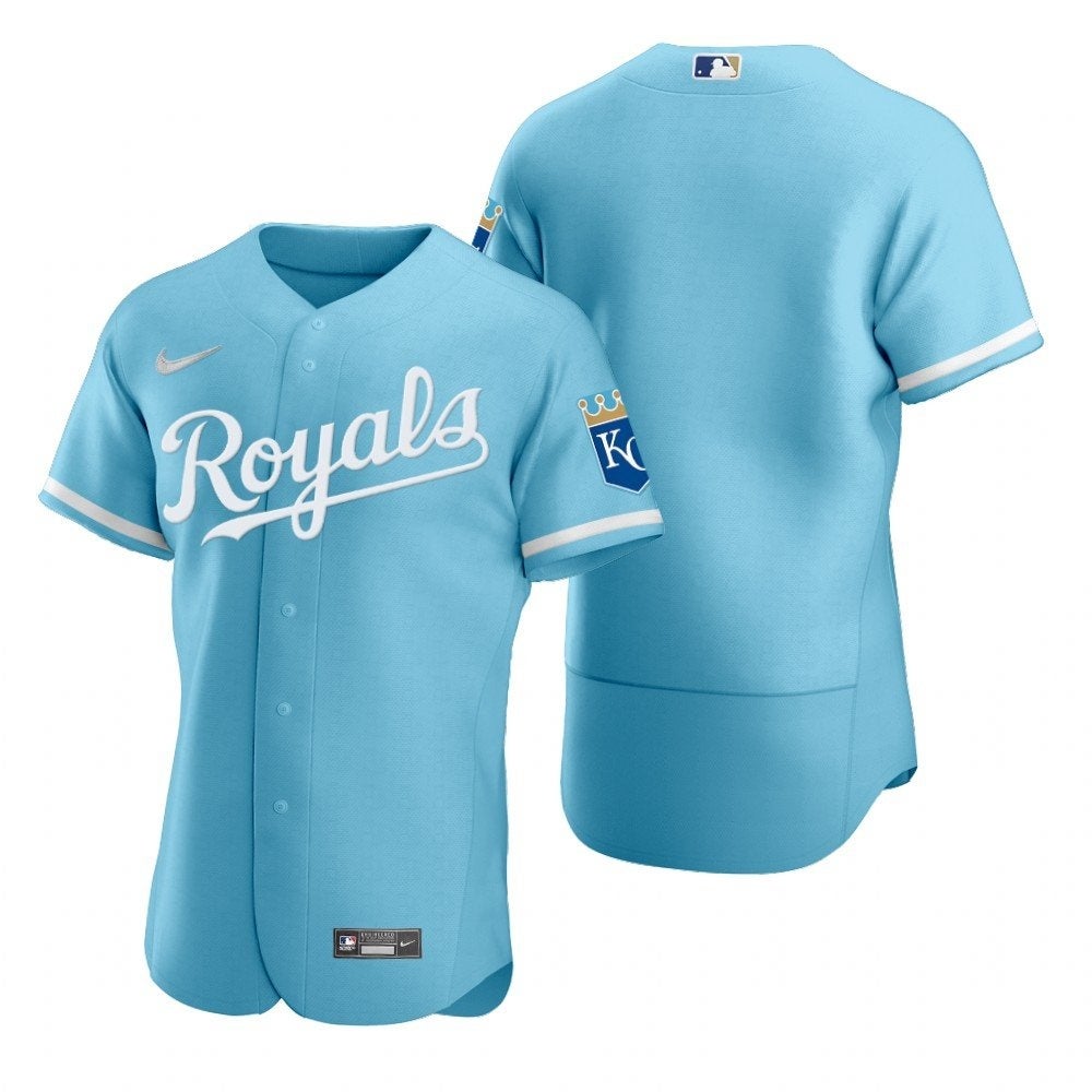 Men/Women/Youth Kansas City Royals Powder Blue Home Stitched Jersey 2022  New Uniforms