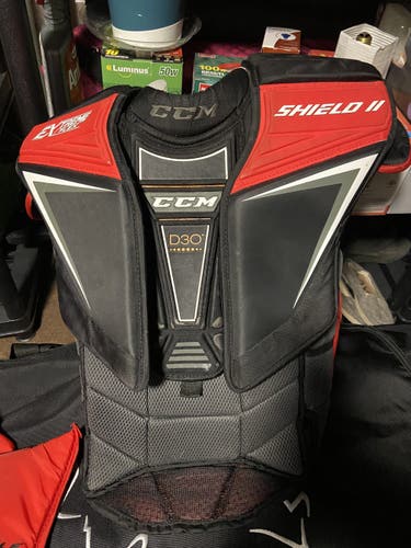 Ccm shield 2 goalie chest pad only
