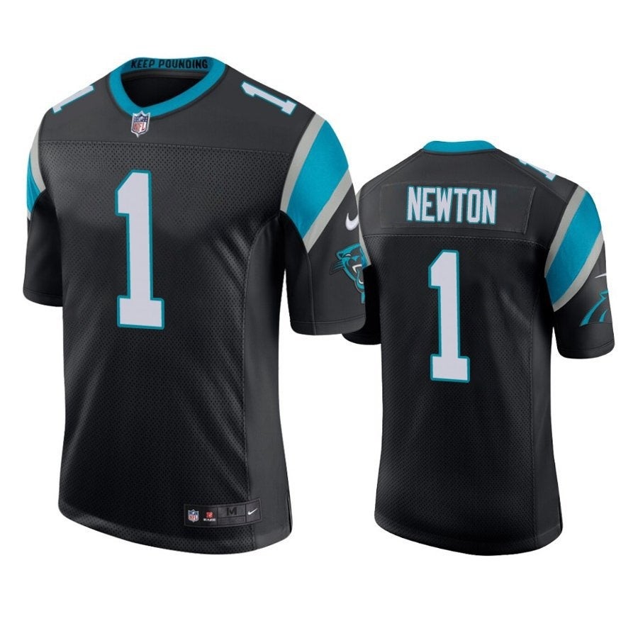 Men/Women/Youth #1 Cam Newton Carolina Panthers Blue Game Football Jersey  Stitched