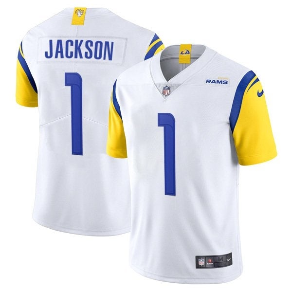 Men/Women/Youth #1 Desean Jackson Los Angeles Rams Vapor Limited Football  Jersey Stitched - White