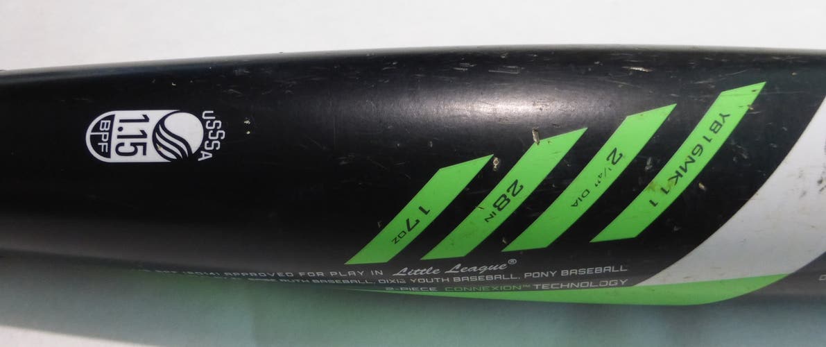 Bat Used USSSA Certified Easton Composite Mako (-11) 17 oz 28"