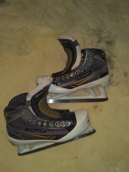Hockey Goalie Skates Senior Used Bauer Supreme One.9 Regular Width Size 7
